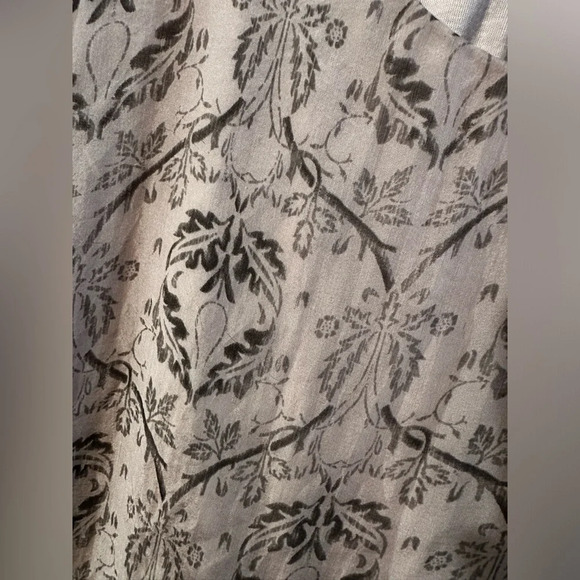 PIAZZA ROMA Italian 🇮🇹 100% Silk Blouse Capelet Ivory Blush Floral M 2 in 1 - Picture 4 of 14